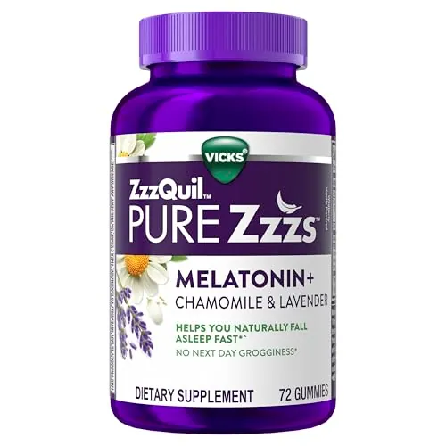 ZzzQuil PURE Zzzs Melatonin Gummies Review for Sleep