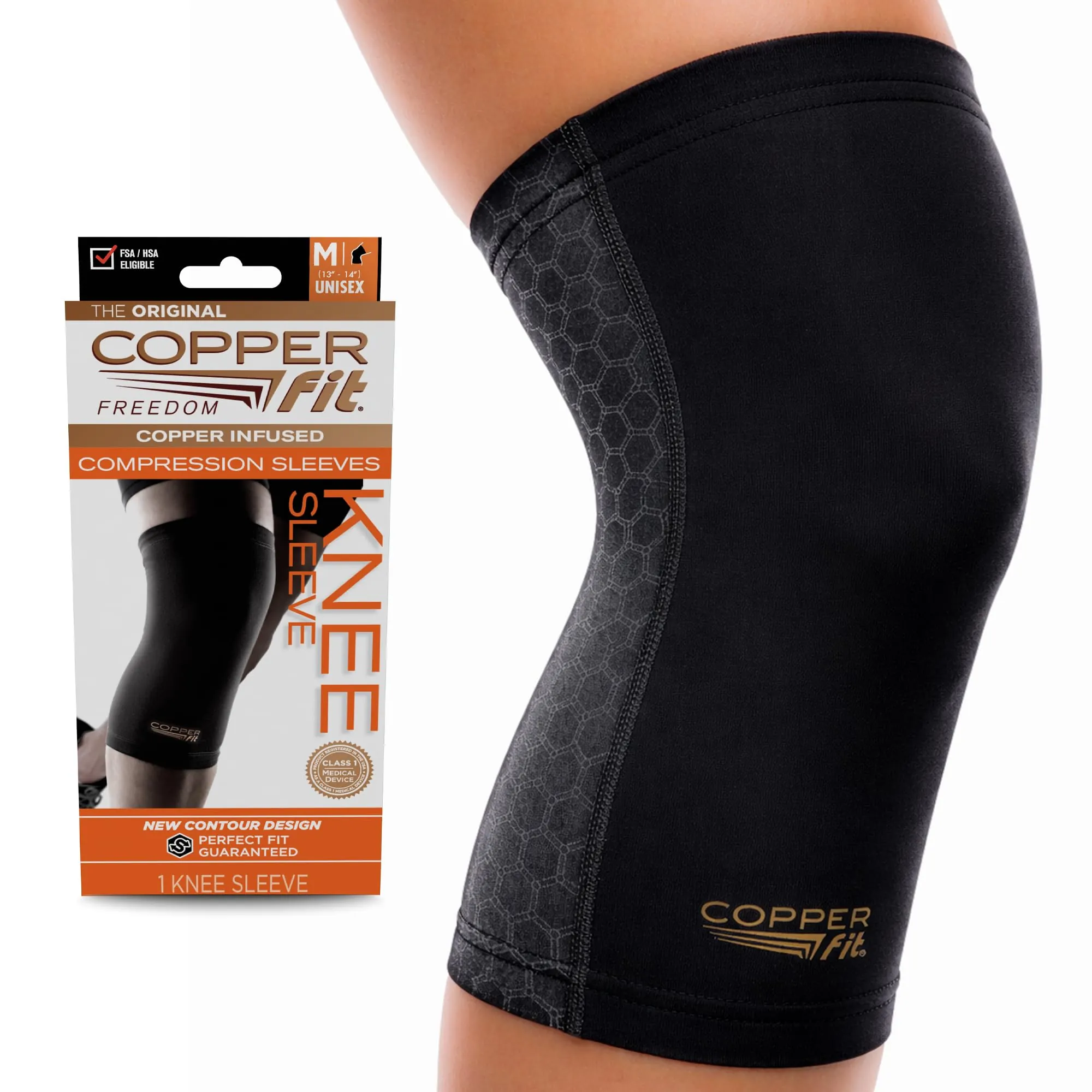 Copper Fit Freedom Knee Compression Sleeve Review image 7