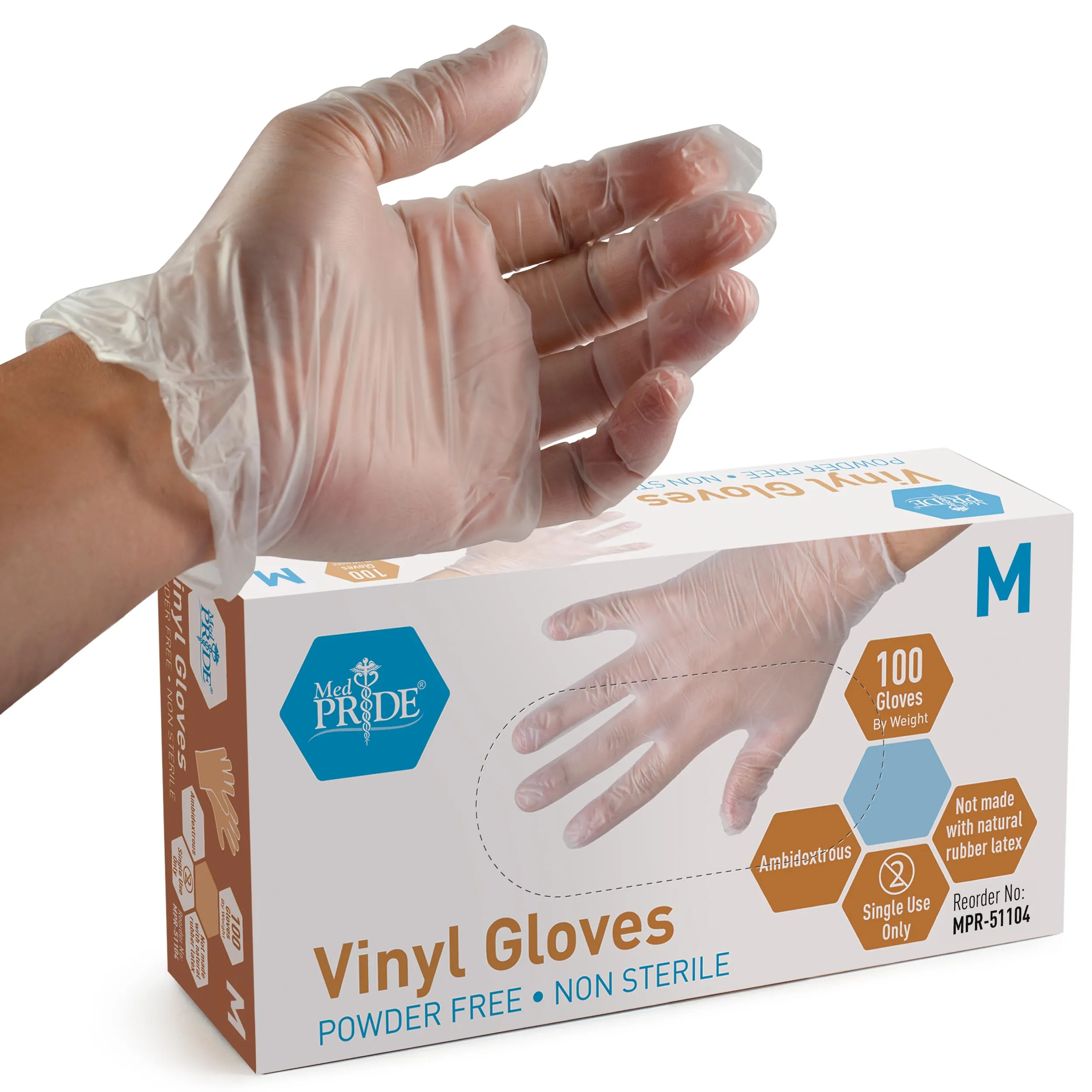 Med PRIDE Vinyl Gloves Review: Powder-Free Disposable Gloves image 7
