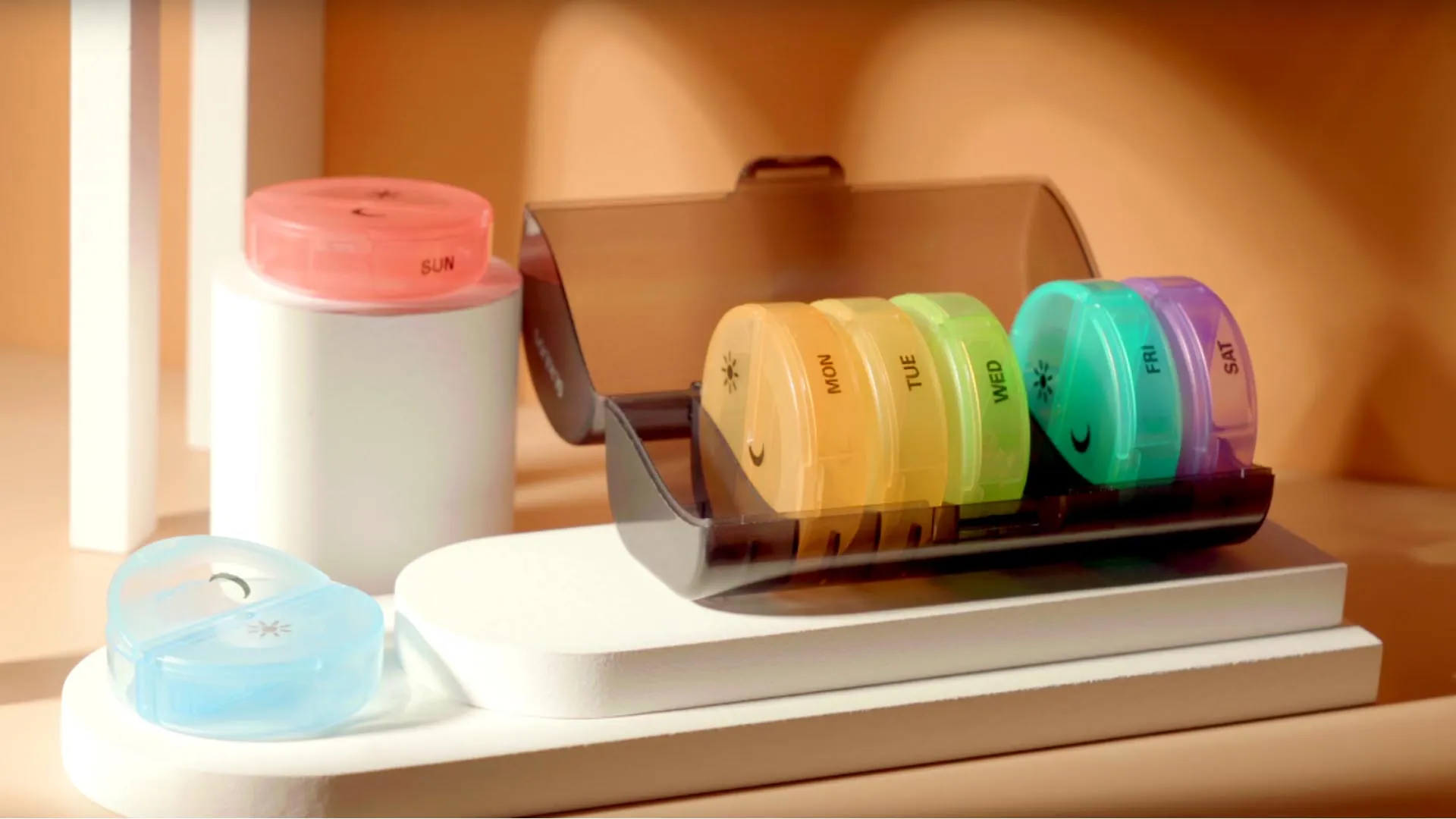 Sukuos Large Weekly Pill Organizer Review image 7