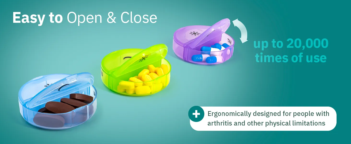 Sukuos Large Weekly Pill Organizer Review image 9