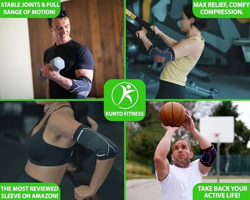 Kunto Fitness Elbow Brace Review: Compression Support image 2