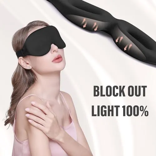 YIVIEW Sleep Mask Review: 3D Side Sleeper Eye Mask image 3