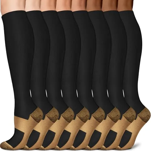 Sooverki Copper Compression Socks Review for Running & Work