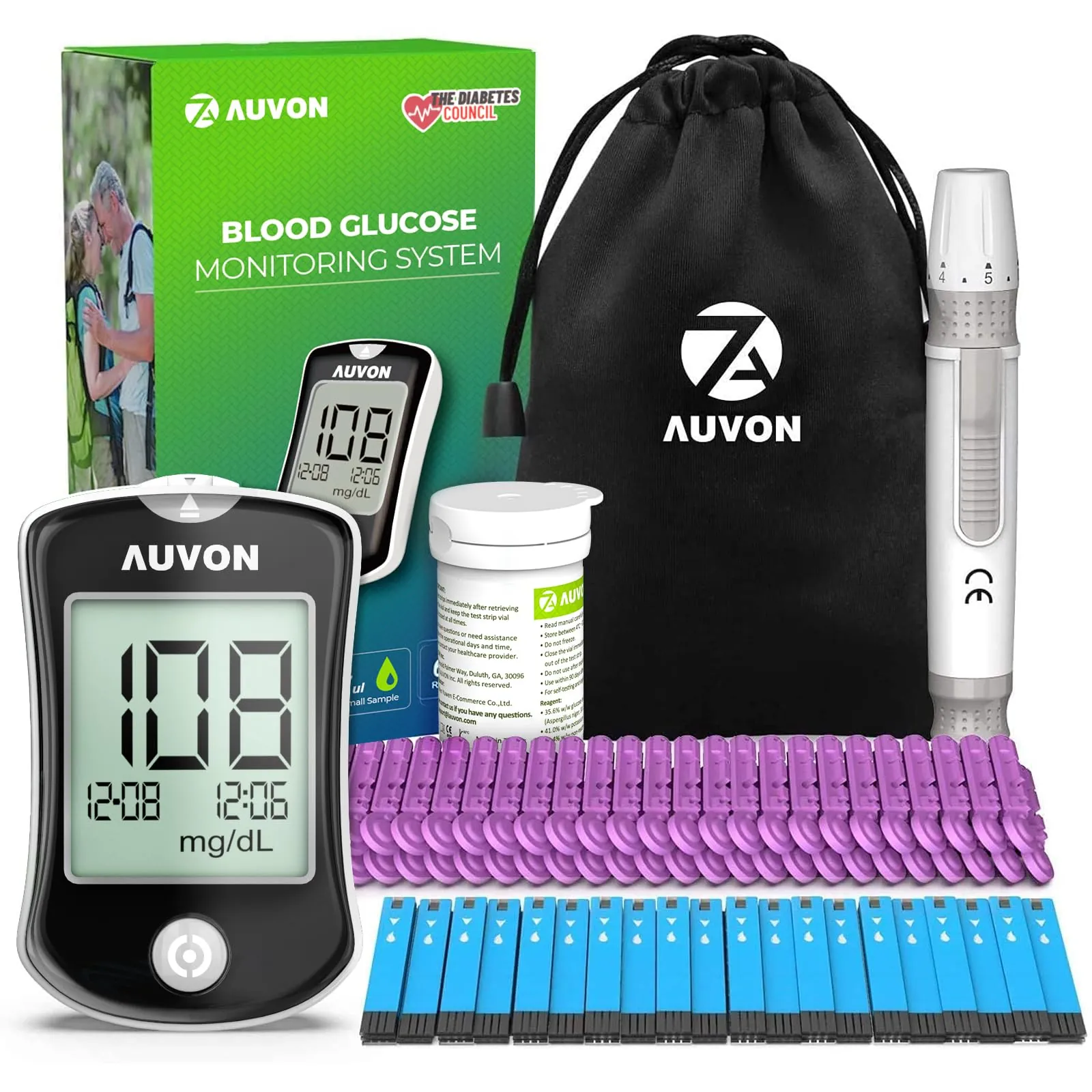 AUVON Blood Glucose Monitor Kit Review image 8