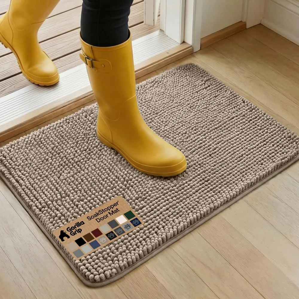 GORILLA GRIP SoakSTOPPER Review: Absorbent Dog Door Mat
