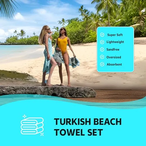 HAVLULAND Turkish Beach Towel Review for Travel and Sauna image 7