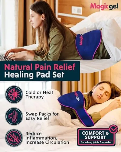 Magic Gel Ice Pack Review: Back Hot and Cold Therapy Wrap image 2