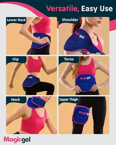Magic Gel Ice Pack Review: Back Hot and Cold Therapy Wrap image 5