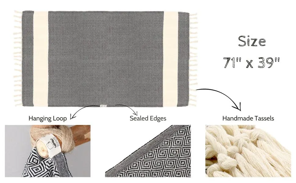 Bazaar Anatolia Turkish Beach Towel Review image 6