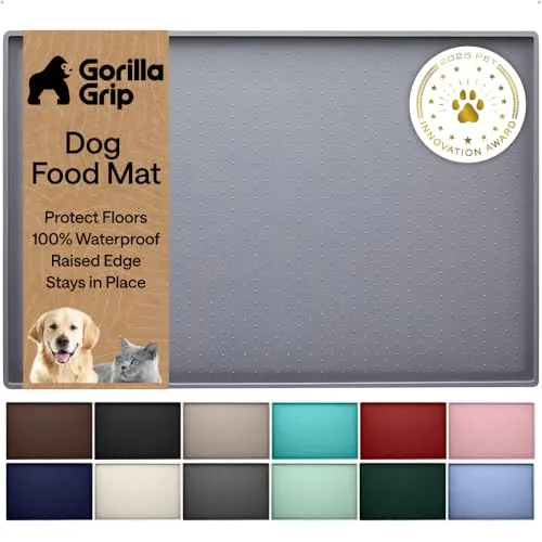 GORILLA GRIP Pet Feeding Mat Review image 2