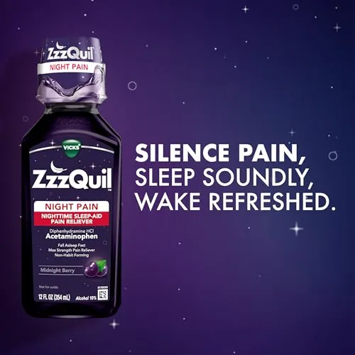 ZzzQuil Liquid Review: Nighttime Sleep Aid for Pain image 4