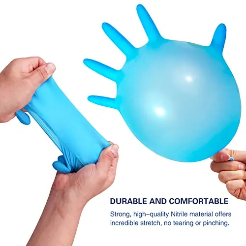 Wostar Nitrile Gloves Review: Disposable 4mil Exam Gloves image 2