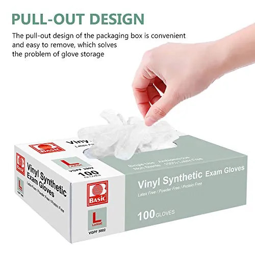 squish Disposable Gloves Review: Vinyl Gloves for Cleaning image 2