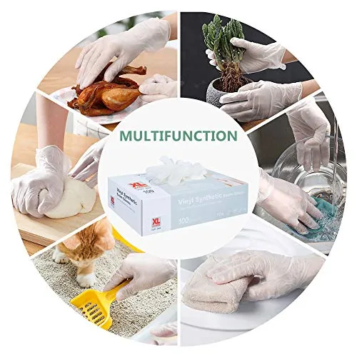 squish Disposable Gloves Review: Vinyl Gloves for Cleaning image 5