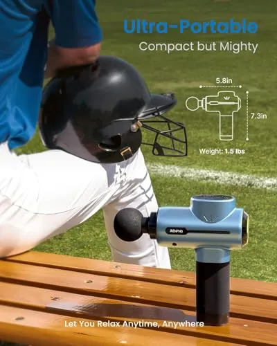 RENPHO Active Massage Gun Review: Portable Recovery Tool image 6