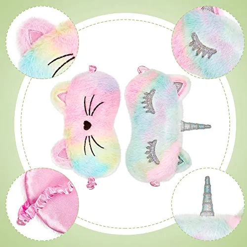 Geyoga Sleep Mask Review: Kids Plush Eye Cover Set image 3