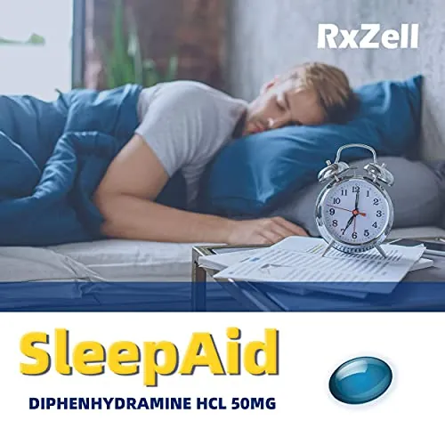 RXZELL Sleep Aid Review: Diphenhydramine Sleep Support image 5