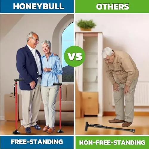 HONEYBULL Walking Cane Review: Foldable Mobility Support image 5