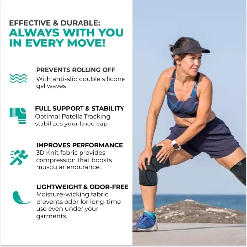 Modvel Compression Knee Brace Review: Knee Support Sleeve image 4