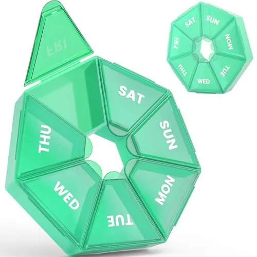 Gelibo Weekly Pill Organizer Review: Compact Travel Pill Box