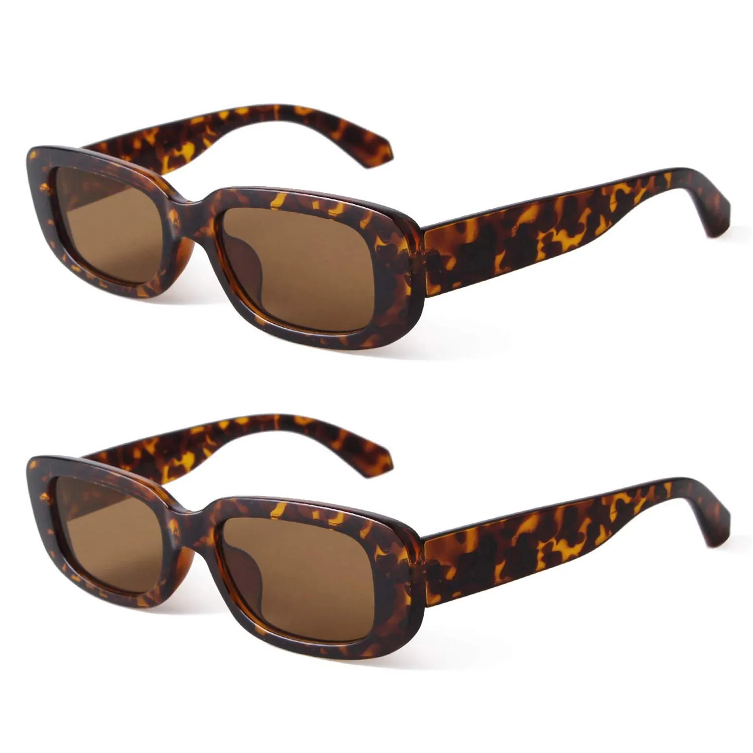 BUTABY Rectangle Sunglasses Review: Retro UV400 Frames image 8