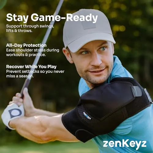 ZENKEYZ Shoulder Brace Review: Adjustable Recovery Support image 6