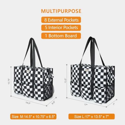 TOPDesign Utility Tote Bag Review: 13-Pocket Work Tote image 2