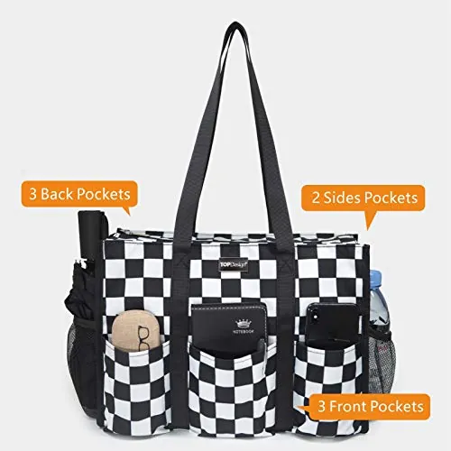 TOPDesign Utility Tote Bag Review: 13-Pocket Work Tote image 3
