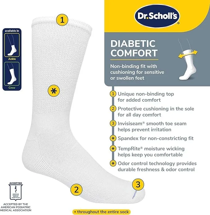 Dr. Scholl's Men's Diabetes Socks Review image 4
