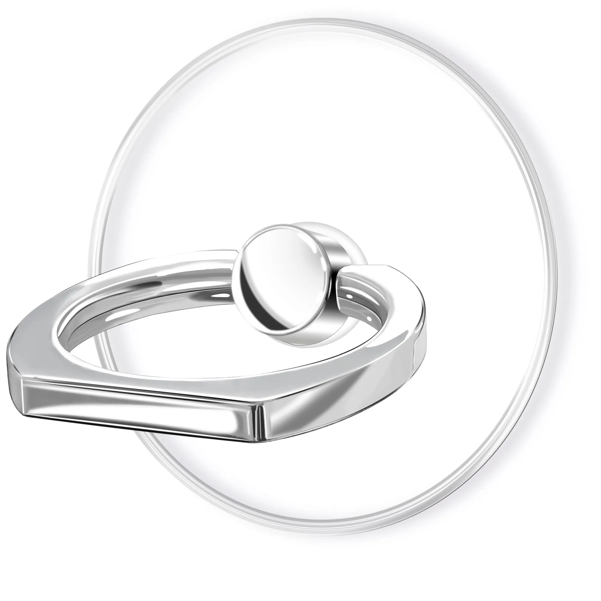 TACOMEGE Clear Phone Grip Review: Ring Holder Stand image 8