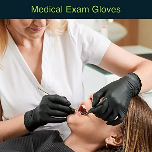 FifthPulse Black Vinyl Disposable Gloves Review image 2