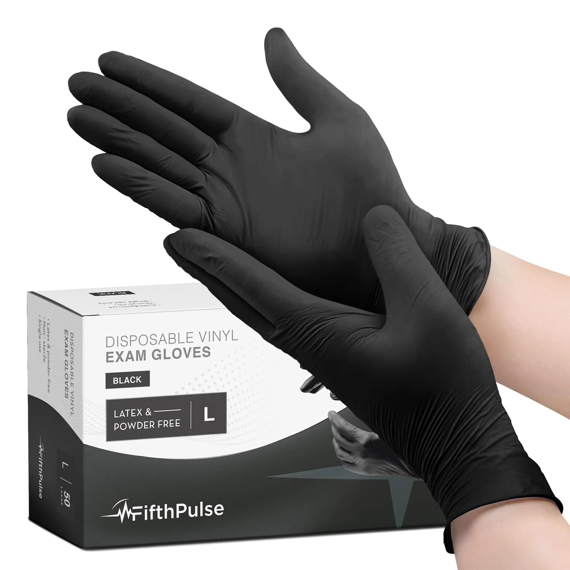 FifthPulse Black Vinyl Disposable Gloves Review image 8