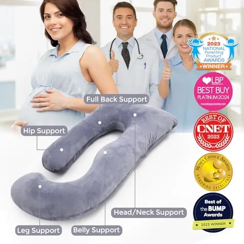 Momcozy Pregnancy Pillow Review: Sleep Support and Comfort image 4