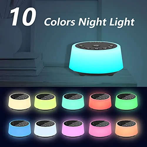 Color Noise Sound Machine Review for Sleep and Night Light image 3