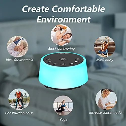 Color Noise Sound Machine Review for Sleep and Night Light image 6