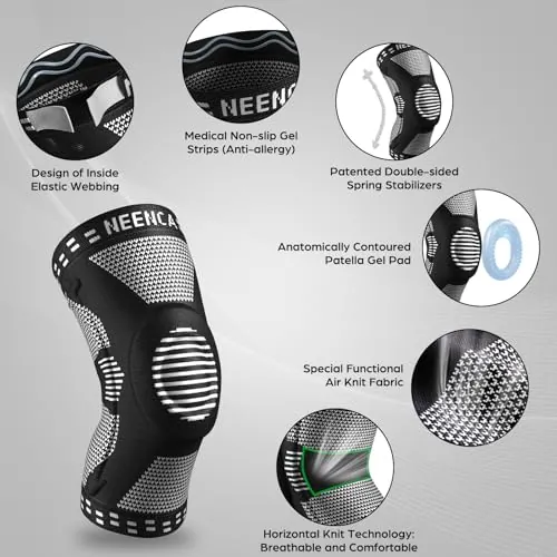 NEENCA Professional Knee Brace Review: Knee Support Sleeve image 2