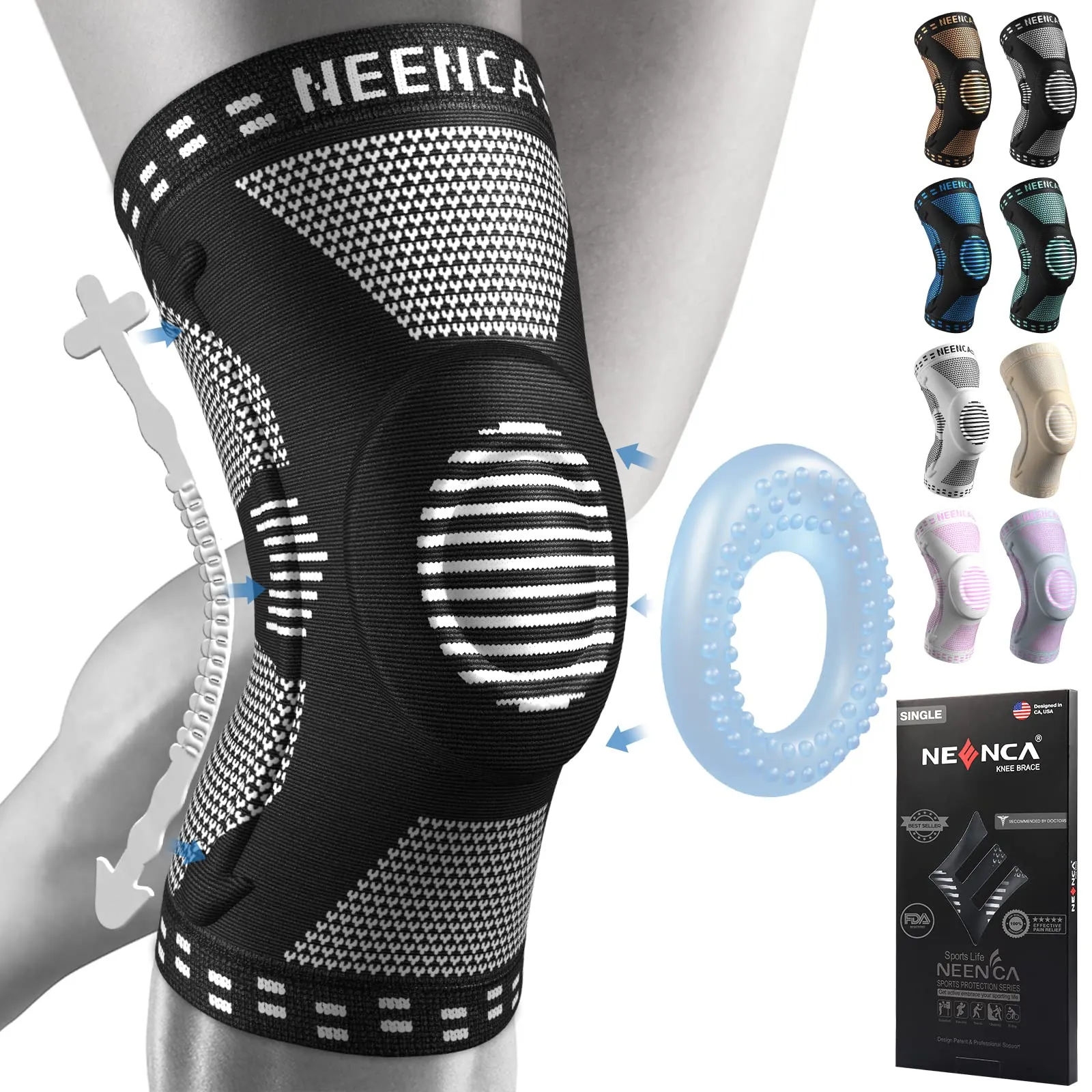 NEENCA Professional Knee Brace Review: Knee Support Sleeve image 8