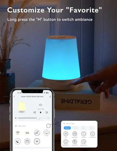 Momcozy White Noise Machine Review: Baby Sleep and Night Light image 6