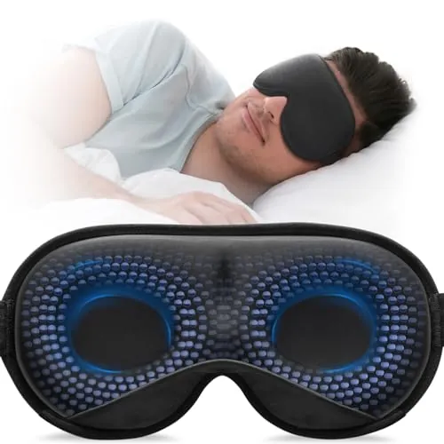 YFONG Weighted Sleep Mask Review: Blackout Sleep Aid