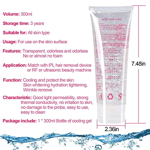 RoseVee Cooling Gel Review: IPL and RF Device Use image 6