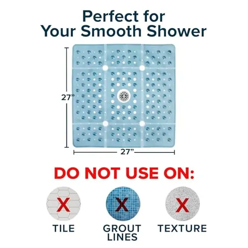 SlipX Solutions 27-Inch Shower Mat Review image 4