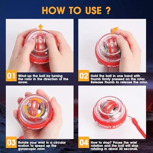 JIN BD Wrist Trainer Ball Review: Grip and Forearm Trainer image 4