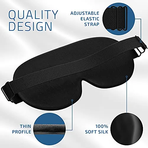 Jersey Slumber Sleep Mask Review: Silk Light-Blocking Eye Mask image 3