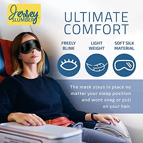 Jersey Slumber Sleep Mask Review: Silk Light-Blocking Eye Mask image 4