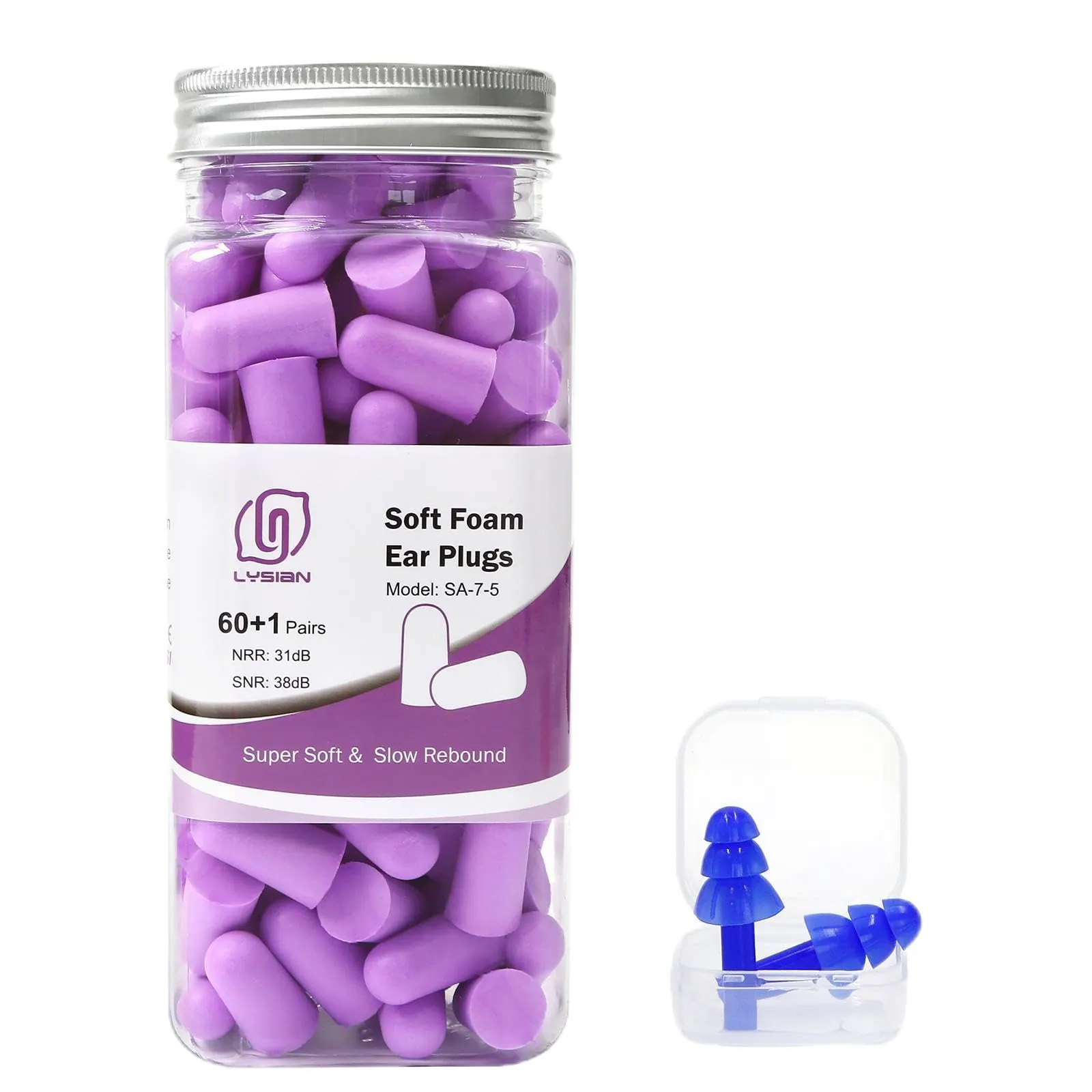 LYSIAN Ultra Soft Foam Earplugs Review for Sleep Noise Reduction image 8