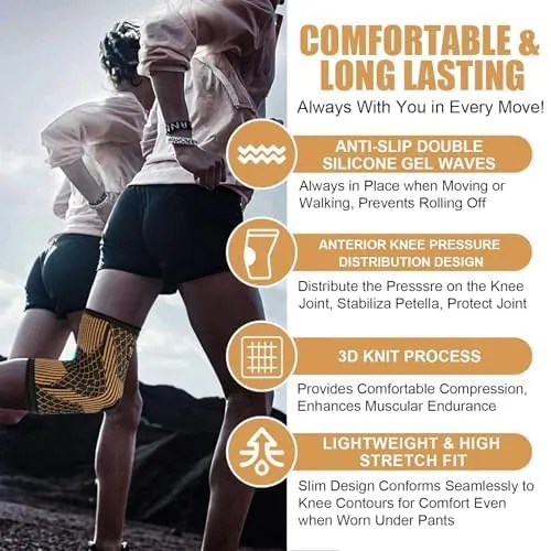 SHENGYADE Copper Knee Brace Review: Compression Support image 3