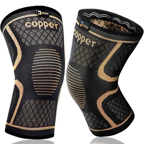 JIUFENTIAN Copper Knee Braces Review: Compression Sleeves