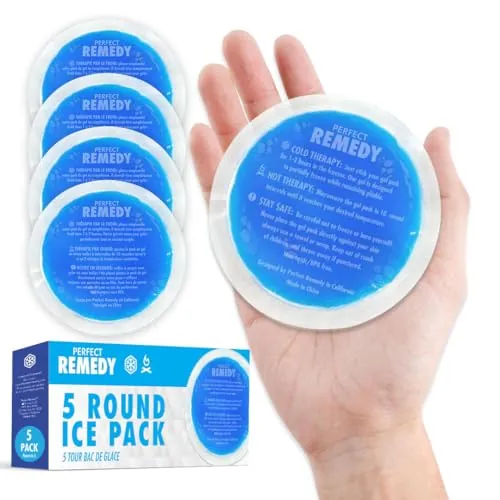 Perfect Remedy Round Gel Ice Pack Review: Hot & Cold Use