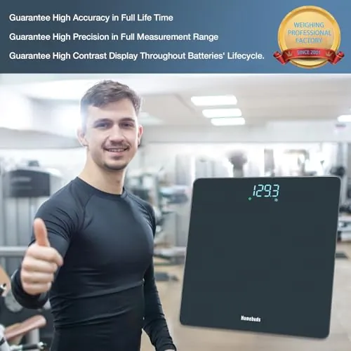 Homebuds Bathroom Scale Review: Basic Weight Tracking image 2
